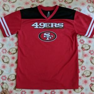 NWOT - LG 14/16 NFL 49ers jersey